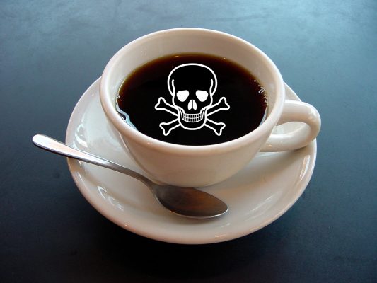 Tác hại của việc uống cà phê